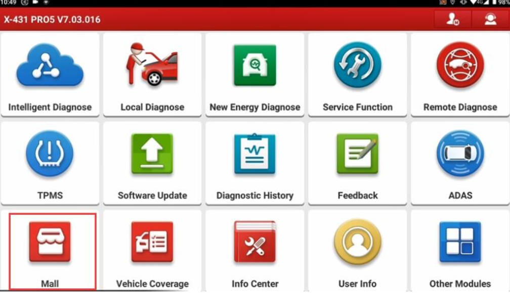 How to Purchase Launch European SGW Function License for X431 PAD VII/PRO5?